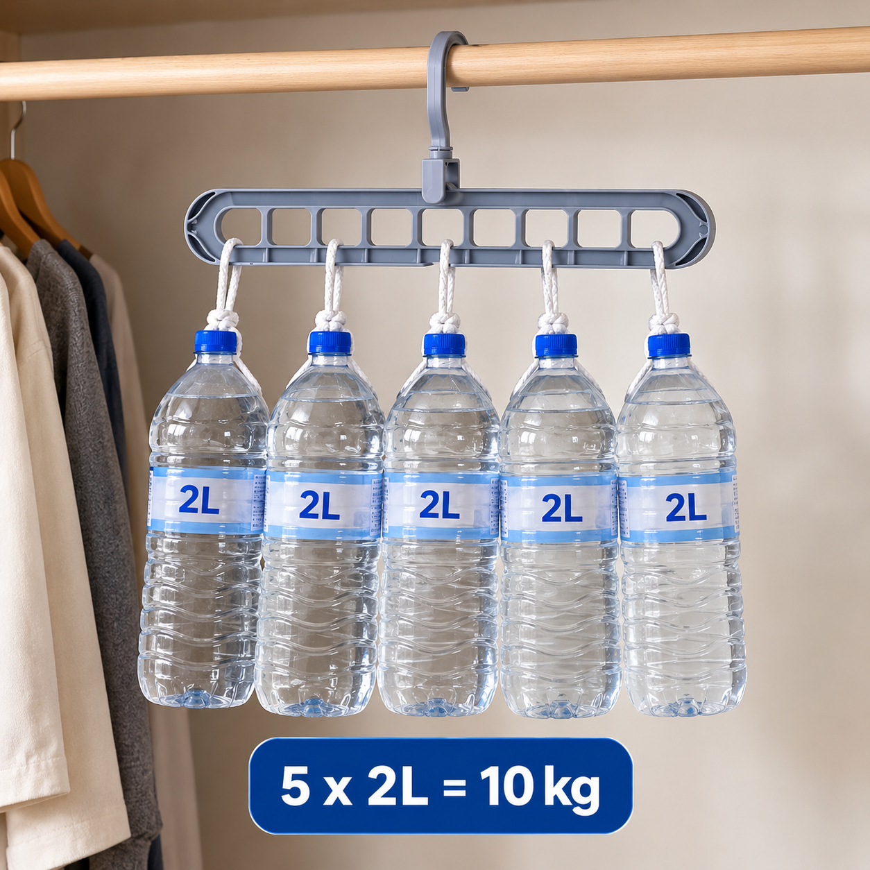 X5 Umeraș Inteligent – Organizator 9X pentru Dulap