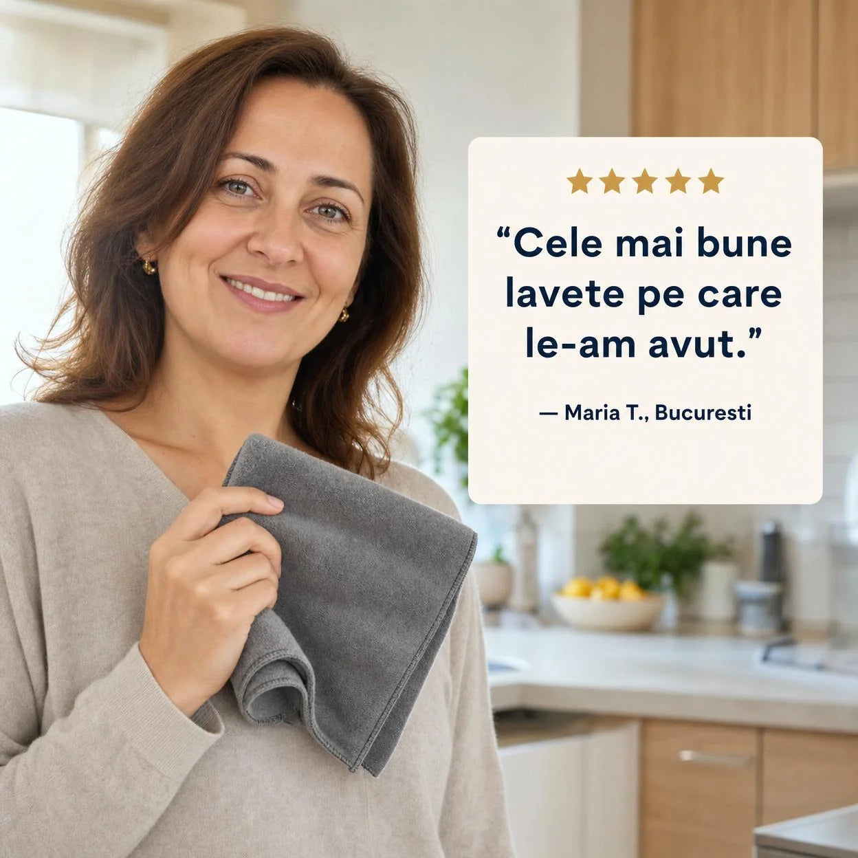 Lavete Magice din Microfibra - SET 10 Bucati